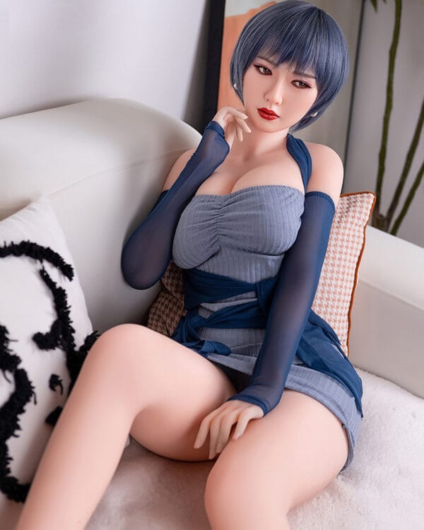 Silicone head and TPE body sex dolls
